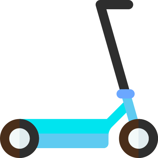 Scooter Basic Rounded Flat icon