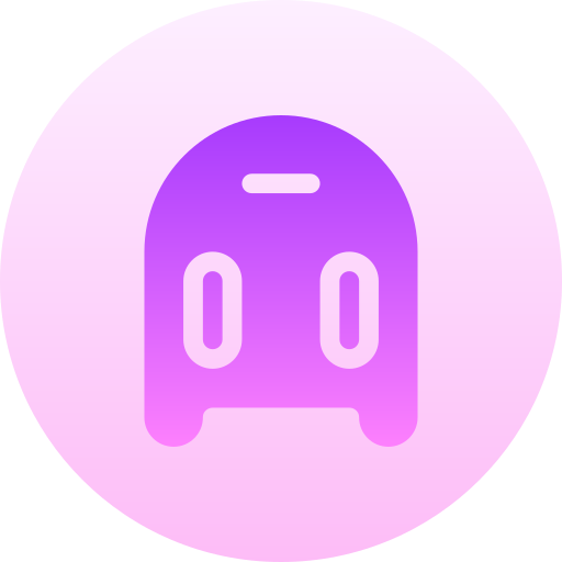 zwembad kickboard Basic Gradient Circular icoon
