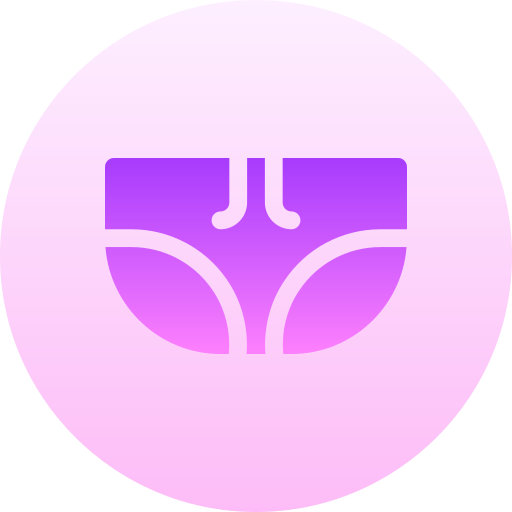 Swimsuit Basic Gradient Circular icon