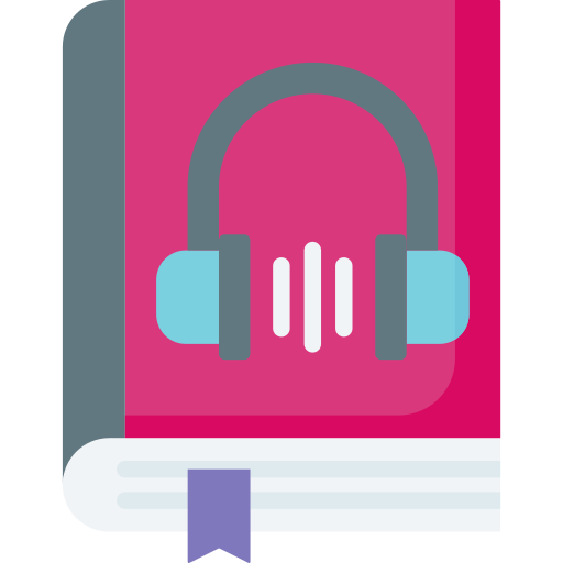 Audio book Special Flat icon