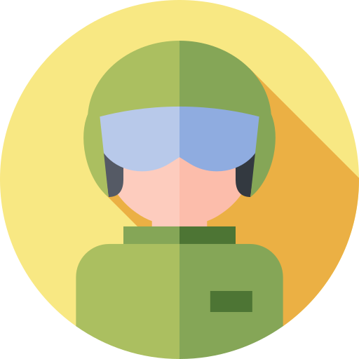 Pilot Flat Circular Flat icon