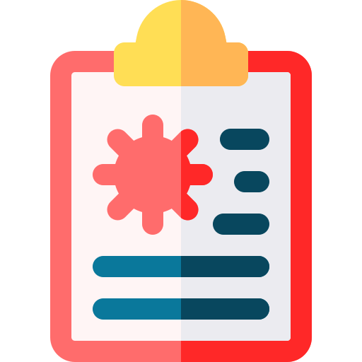 Diagnosis Basic Rounded Flat icon