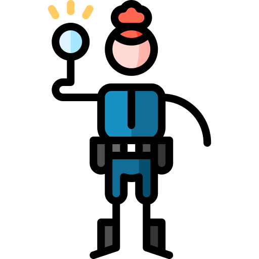 inspektion Puppet Characters Lineal Color icon