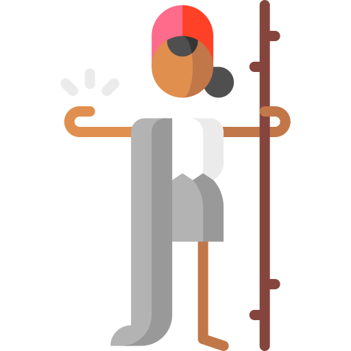 einwanderer ohne papiere Puppet Characters Flat icon