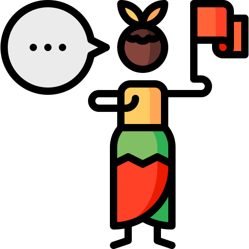 einbürgerung Puppet Characters Lineal Color icon