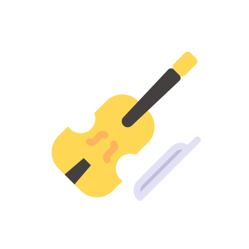 Violin Good Ware Flat icon