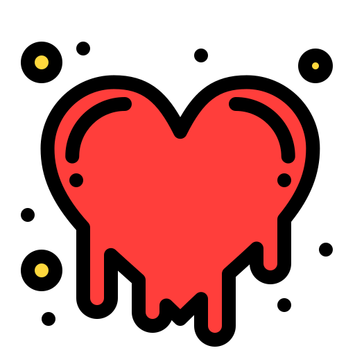 Bleeding Flatart Icons Lineal Color icon