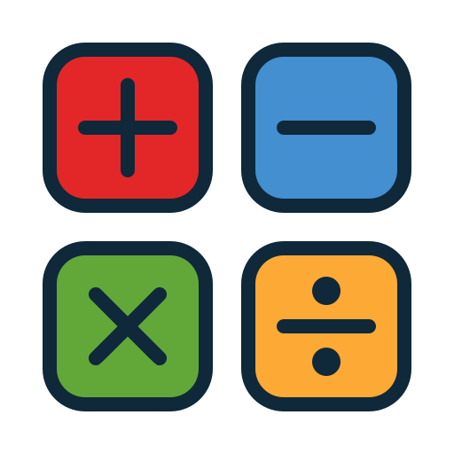 数学 Generic Outline Color icon