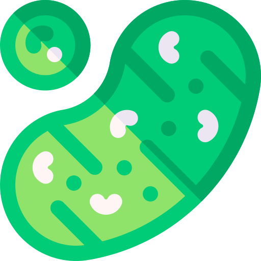 mitocondrias Basic Rounded Flat icono
