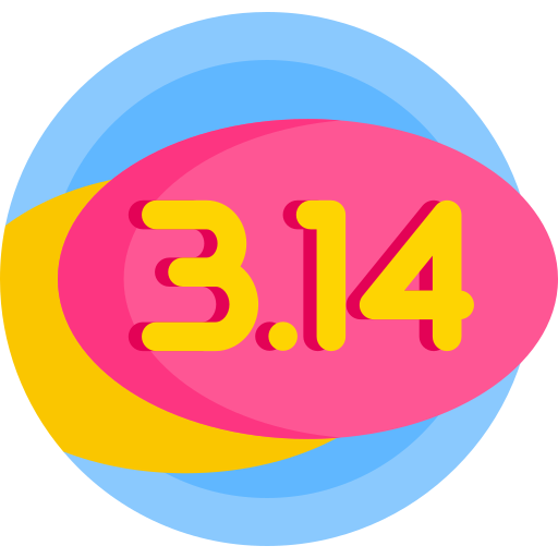 liczba pi Detailed Flat Circular Flat ikona