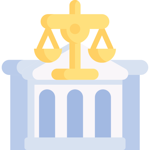 Courthouse Special Flat icon