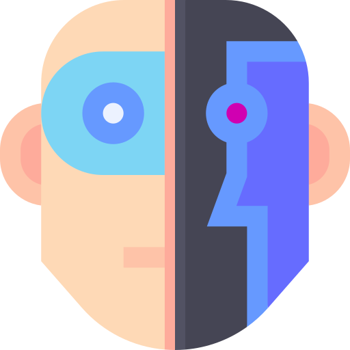 humanoidalny Basic Straight Flat ikona
