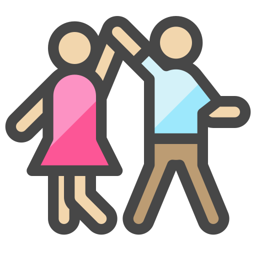 Dancing Generic Outline Color icon