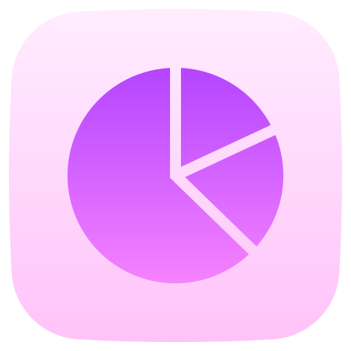 파이 차트 Generic Flat Gradient icon