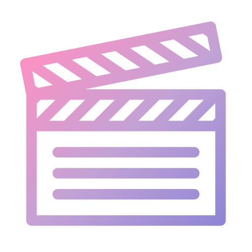 Clapperboard Generic Gradient icon