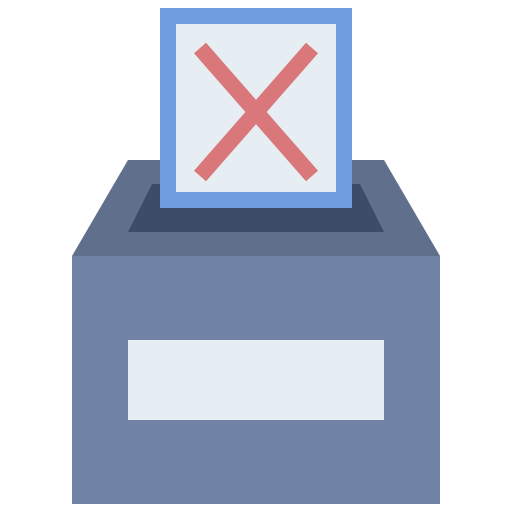 urna wyborcza Generic Flat ikona