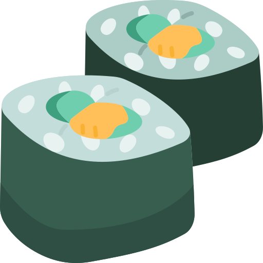 sushi Amethys Design Flat icoon
