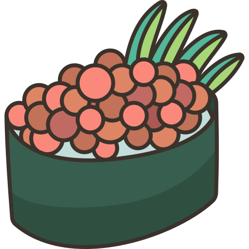 Sushi Amethys Design Lineal Color icon