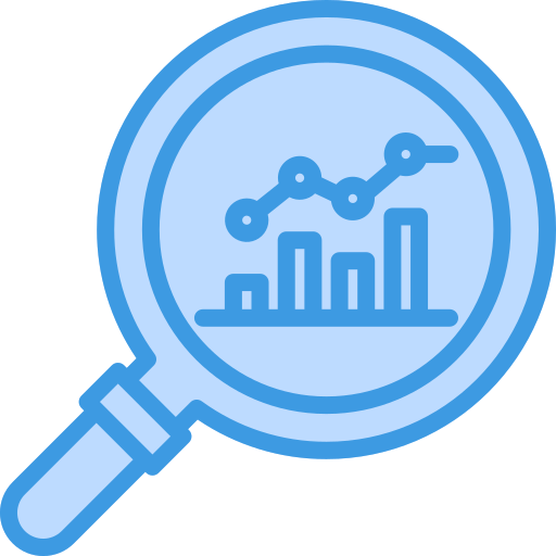 Analytics Generic Blue icon