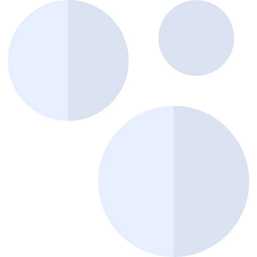Пузыри Basic Rounded Flat иконка