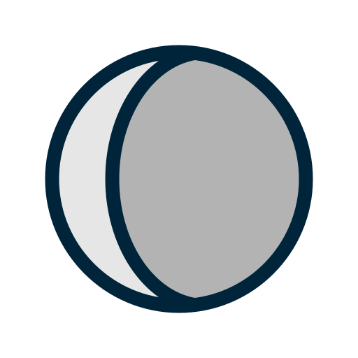 Луна Generic Outline Color иконка