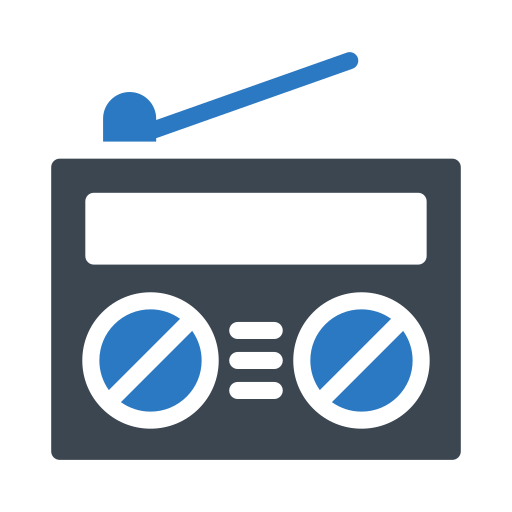 radio Generic Blue icono