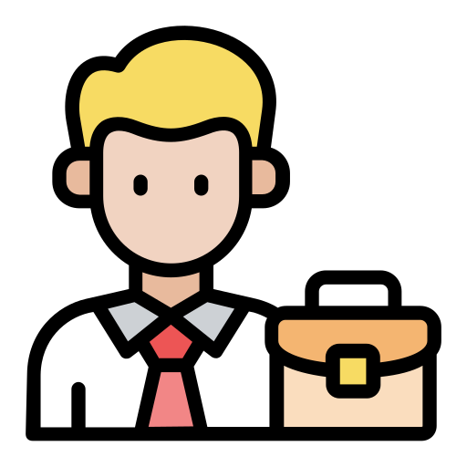 Businessman Generic Outline Color icon