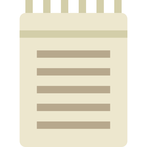 Notepad Generic Flat icon