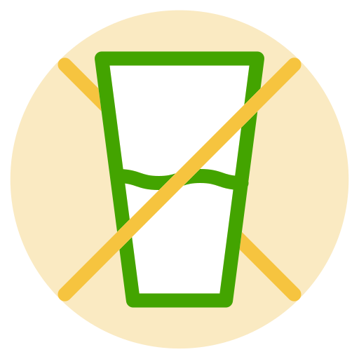 no beber Generic Circular icono