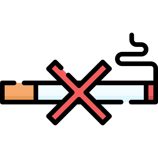 喫煙をやめる Special Lineal color icon