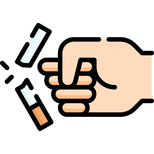 Quit smoking Special Lineal color icon