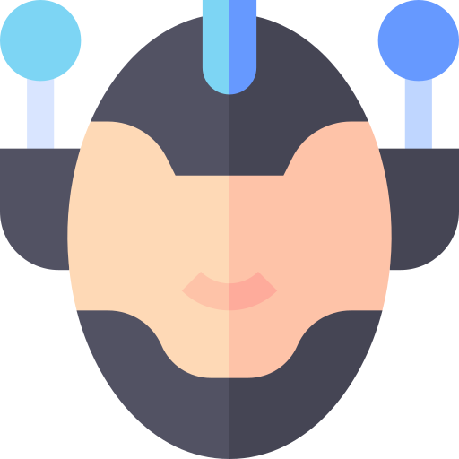 Humanoid Basic Straight Flat icon