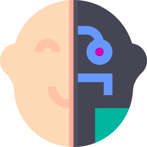 Humanoid Basic Straight Flat icon