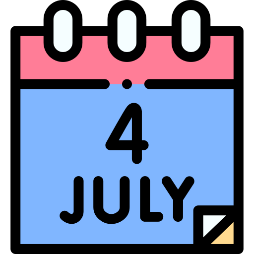 День независимости Detailed Rounded Lineal color иконка