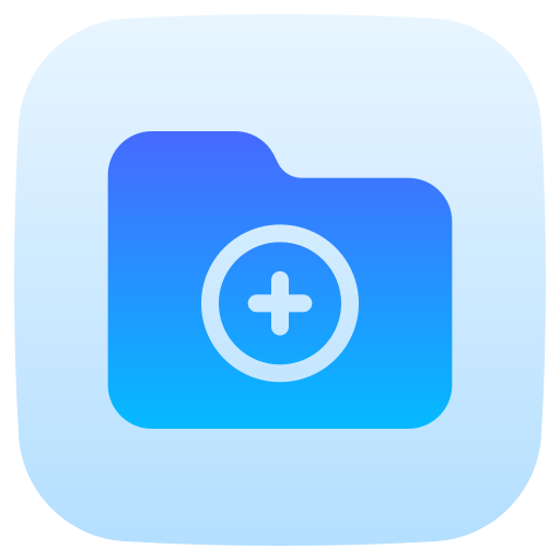 Add folder Generic Flat Gradient icon