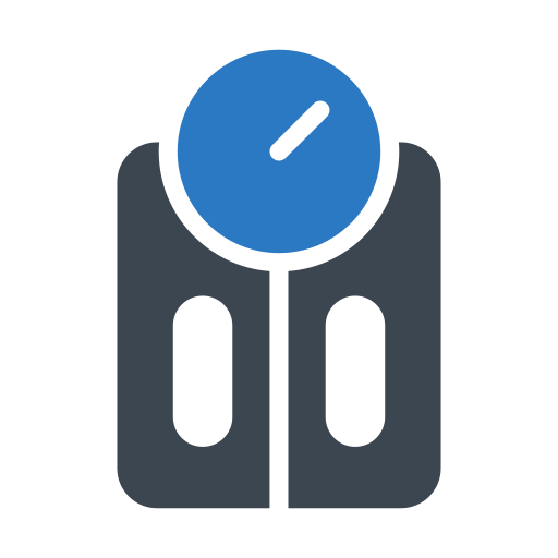 escala corporal Generic Blue icono