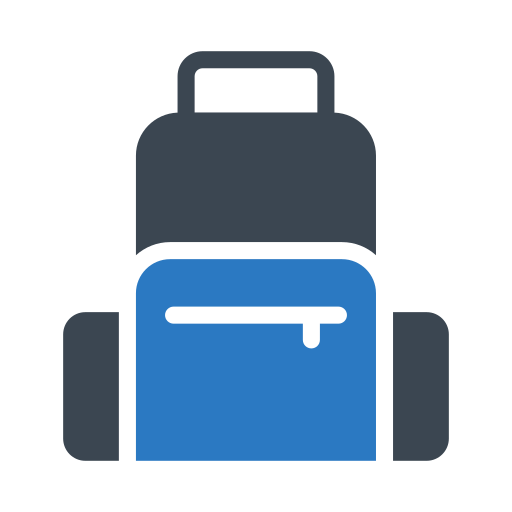 viaje Generic Blue icono
