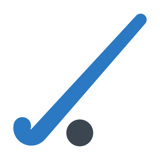 Hockey stick Generic Blue icon