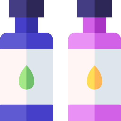 Essential oils Basic Straight Flat icon