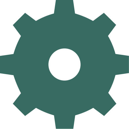 icono de engranaje de configuración Generic Glyph icono
