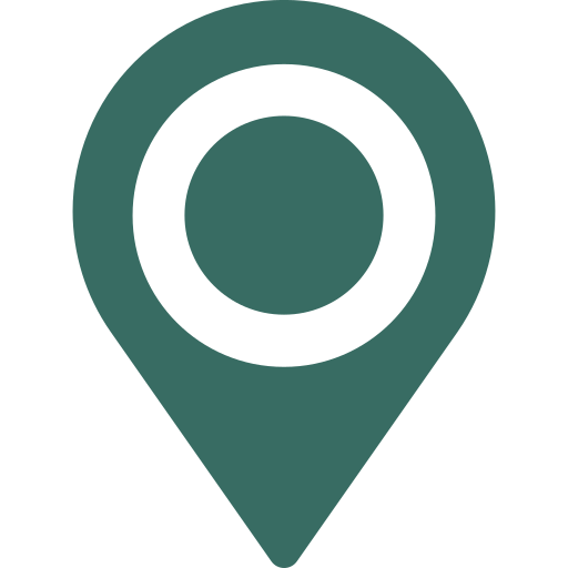 marcador de ubicación Generic Glyph icono