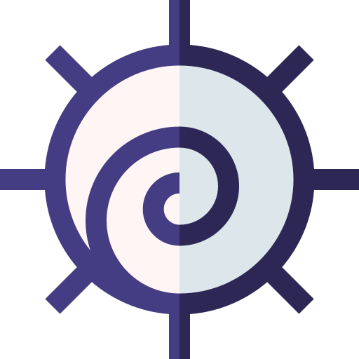 chakra Basic Straight Flat icon