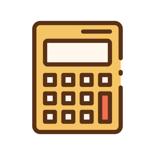 Calculator Good Ware Lineal Color icon