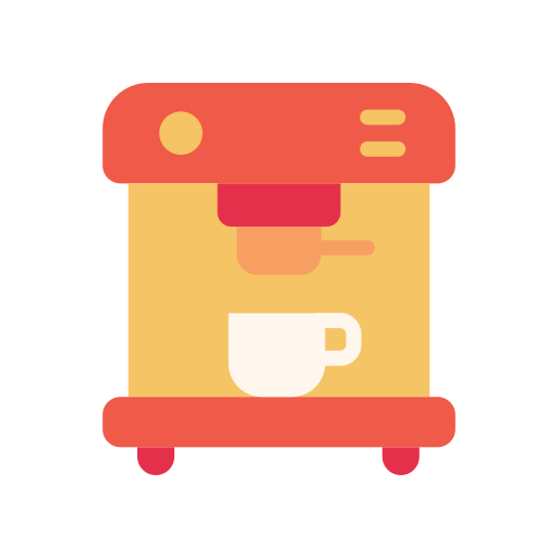 maquina de cafe Good Ware Flat icono