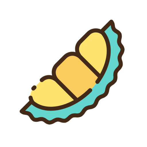 Durian Good Ware Lineal Color icon
