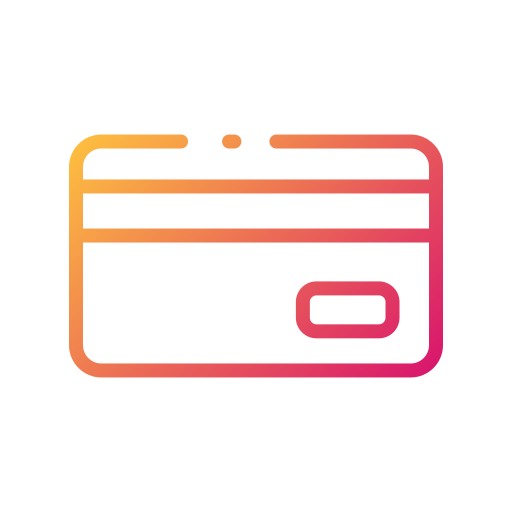 Credit card Good Ware Gradient icon