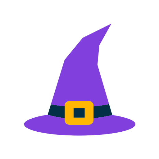 Шляпа ведьмы Good Ware Flat иконка