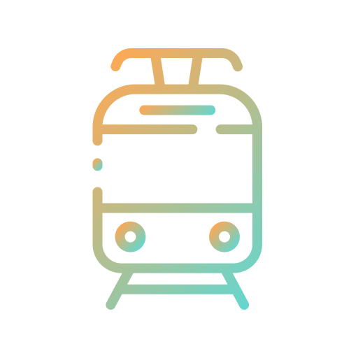 Tram Good Ware Gradient icon