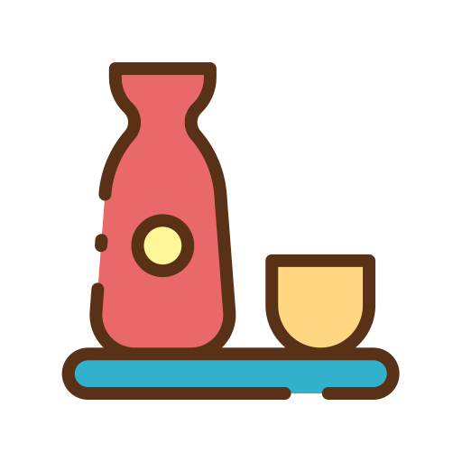 酒 Good Ware Lineal Color icon