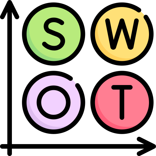 Swot analysis Special Lineal color icon